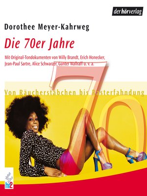 cover image of Die 70er Jahre
